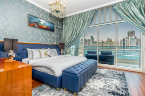 RBC Tower - Deluxe 3BR plus Maids - Yacht & Harbor View-Near Dubai Mall